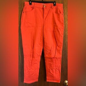 Draper James RSVP high rise skinny jeans with stretch waist